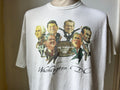 Vintage 90s Presidents White House Washington DC Bill Clinton Ronald Reagan Richard Nixon George Bush Washington Abraham Lincoln TShirt XL Graphic Tee – Feel-Good Design · Perfect For Daily Wear