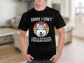 Dog T Shirt Sorry I Can39t I Have Plans With My Siberian Husky TShirt Dog Lovers Shirt Husky Dog Gifts Animal Lovers Tee Funny Dog Shirt Graphic Tee – Premium Graphic · Great Gift For Fans