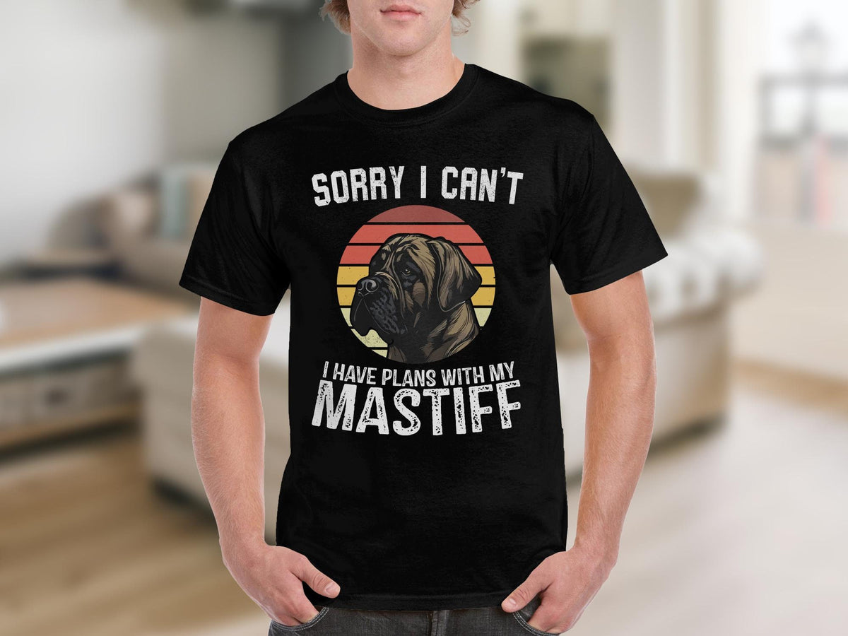 Dog T Shirt Sorry I Can39t I Have Plans With My Mastiff T Shirt Dog Lovers Shirt Mastiff Dog Shirt Funny Dog Owner Gifts Animal Lovers Tee Graphic Tee – Warm & Stylish · Must-Have Style
