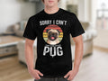 Dog T Shirt Sorry I Can39t I Have Plans With My Pug TShirt Dog Lovers Gift Funny Dog Shirt Pug Lover Tee Animal Lovers Clothing Cute Pug Graphic Tee – Soft Feel · Must-Have Style