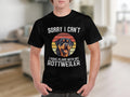 Dog T Shirt Sorry I Can39t I Have Plans With My Rottweiler Retro TShirt Dog Lovers Funny Tee Dog Gifts Animal Lovers Shirt Rottweiler Owner Graphic Tee – Soft Feel · Top Pick For Any Outfit