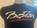 Vintage 8039s Boston MA Black Sleeveless T Shirt Size S Graphic Tee – Bold Style · Must-Have Style