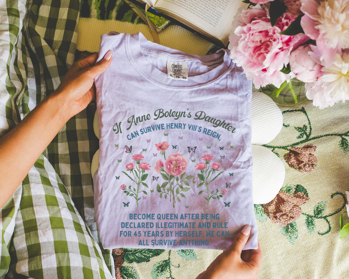 Boho Tudor History Tee Shirt About Queen Elizabeth I Anne Boleyn39s Daughter Women39s History Tee Social Studies Teacher History Major Graphic Tee – Cozy Vibes · Great Gift For Fans
