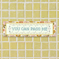 Cute Slow Driver Bumper Sticker You Can Pass Me Eclectic Grandma Vibes 16th Birthday Boho Retro Flowers Anxious Driver Vinyl Car Decal Graphic Tee – Soft Feel · High-Quality Print