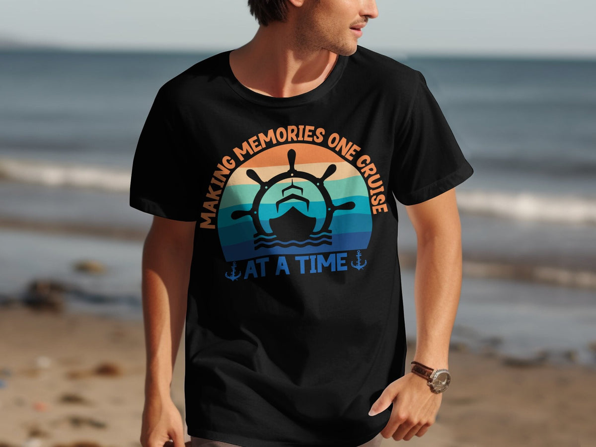Making Memories One Cruise At A Time TShirt Cruise Holiday Shirt Vacation At Sea Tee Nautical Themed Travel Shirt Ocean Getaway Apparel Graphic Tee – Warm & Stylish · High-Quality Print