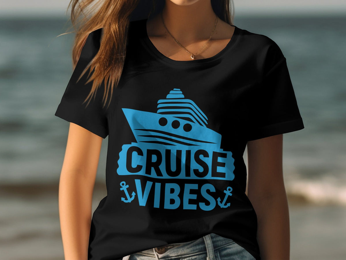 Cruise Vibes Women39s Ladyfit Cruise TShirt Perfect for Cruise Holiday Great Womens Ladyfit Tee for Travel and Vacation Graphic Tee – Cozy Vibes · Trending Graphic Apparel