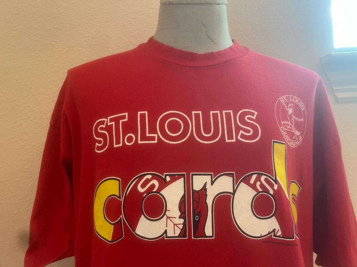 Vintage 9039s St Louis Cardinals Red T Shirt Size XXL Graphic Tee – Warm & Stylish · High-Quality Print