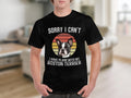 Dog T Shirt Sorry I Can39t I Have Plans With My Boston Terrier Dog Lovers TShirt Animal Lovers Gift Funny Dog Shirt Cute Dog Design Tee Graphic Tee – Soft Feel · High-Quality Print
