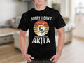 Dog T Shirt Sorry I Can39t I Have Plans With My Akita Dog Lovers TShirt Funny Dog TShirt Dog Gifts Animal Lovers Akita Dog Shirt Graphic Tee – Aesthetic Look · Must-Have Style