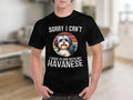Dog T Shirt Sorry I Can39t I Have Plans With My Havanese TShirt Funny Dog Lover Gift Cute Havanese Dog Shirt Havanese Owners TShirt Graphic Tee – Warm & Stylish · Perfect For Daily Wear