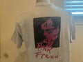 Vintage 9039s Pink Freud Psychology Club Grey T Shirt Size L Graphic Tee – Premium Graphic · High-Quality Print