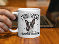Funny Dog Themed Coffee Mug Sorry I Can39t I Have Plans With My Boston Terrier 11oz Coffee Mug Perfect Gift for Dog Lovers Graphic Tee – Aesthetic Look · Top Pick For Any Outfit