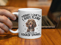 Funny Dog Themed Coffee Mug Sorry I Can39t I Have Plans With My Cocker Spaniel 11oz Coffee Mug Cute Dog Lover Gift Dog Owner Present Graphic Tee – Feel-Good Design · Must-Have Style