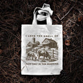 Farm Tote Bag Dairy Farmer Present Cattle Rancher Gift Smell Of Cow Shit In The Morning Tote Bag – Premium Graphic · Must-Have Style