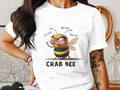 Funny Bee T Shirt for Women Crab Bee Ladyfit Tee Life Sucks Who Cares Buzz Off Humorous Women39s TShirt Graphic Tee – Feel-Good Design · Must-Have Style
