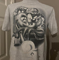 Vintage 9039s TAZ Looney Tunes Warner Bros Tasmanian Devil Billards T shirt L Graphic Tee – Easygoing Wear · High-Quality Print
