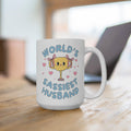 Silly Husband Gift World39s Sassiest Husband Ridiculous Chaotic Gag Gift Funny Saying 15 Oz Coffee Mug Husband39s Birthday Y2K Aesthetic Graphic Tee – Fan Favorite · Trending Graphic Apparel