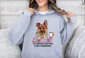Funny Dog Therapist Unisex Hoodie Drinking Coffee My German Shepherd is My Therapist Unique Dog Lover Hoodie Gift for Dog Owner Hoodie – Everyday Comfort · Must-Have Style