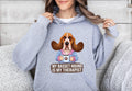 Funny Dog Therapist Unisex Hoodie Basset Hound Drinking Coffee Casual Wear Gift for Pet Lovers Unique Illustration Hoodie – Cozy Vibes · Top Pick For Any Outfit
