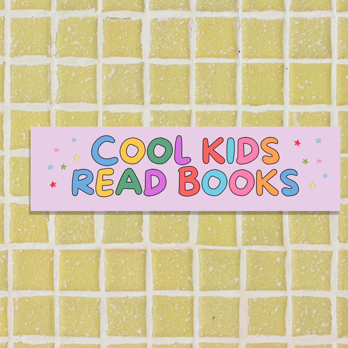 Book Lover Bumper Sticker for Reading Teacher or School Librarian Romance Reader Gift Cute Bookish Sticker for New Driver Bookworm Gift Graphic Tee – Soft Feel · Top Pick For Any Outfit
