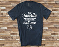 My Favorite People Call Me Pa Tshirt Long Sleeve Shirt Sweatshirt or Tank Top Special Grandfather Father39s Day Christmas Birthday Gift Sweatshirt – Soft Feel · High-Quality Print