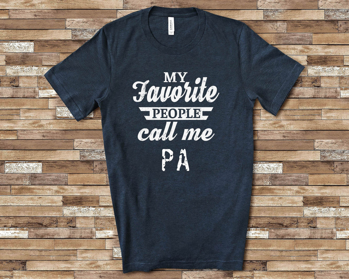 My Favorite People Call Me Pa Tshirt Long Sleeve Shirt Sweatshirt or Tank Top Special Grandfather Father39s Day Christmas Birthday Gift Sweatshirt – Soft Feel · High-Quality Print