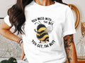Funny Bee T Shirt for Women Ladyfit Bee Graphic Tee You Mess with the Bee You Get the Butt Shirt Trendy Cute Animal Tee Graphic Tee – Aesthetic Look · Trending Graphic Apparel