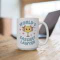 Funny Lawyer Coffee Mug for Friend Graduating Law School World39s Sassiest Lawyer Y2K Aesthetic Silly Chaotic Gag Gift Awesome Law Student Graphic Tee – Everyday Comfort · Must-Have Style