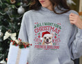 Xmas Hoodie Christmas Hoody for Dog Lover Dog Gifts All I Want for Christmas Is My French Bulldog Holiday Pet Lover Hoody Hoodie – Fan Favorite · Must-Have Style