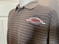 Vintage 90s Harley Davidson Motorcycle Stripped Button Front Polo Longsleeve shirt L Graphic Tee – Soft Feel · Must-Have Style