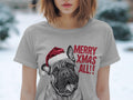 Xmas TShirt Christmas T Shirt Bullmastiff Dog Santa Hat Dog Lover Gifts Pet Christmas Shirt Holiday Season Merry Xmas TShirt Graphic Tee – Cozy Vibes · Must-Have Style
