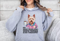 Funny Dog Therapist Unisex Hoodie Drinking Mug of Coffee West Highland White Terrier Design Unique Graphic Hoodie Gift Hoodie – Everyday Comfort · Trending Graphic Apparel