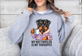 Funny Dog Therapist Unisex Hoodie Drinking Coffee My Rottweiler Is My Therapist Sweatshirt Cute Pup Relaxing Design Hoodie – Premium Graphic · Top Pick For Any Outfit