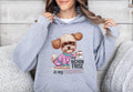 Funny Dog Therapist Unisex Hoodie Drinking Coffee Cute Bichon Frise Design Comfortable Cozy Pullover Perfect Gift for Pet Lovers Hoodie – Feel-Good Design · Trending Graphic Apparel