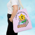Cute Reading Teacher Tote Bag for Book Lover Adorable Y2K Aesthetic School Librarian Bag First Grade Teacher or Author Romance Reader Tote Bag – Feel-Good Design · Perfect For Daily Wear