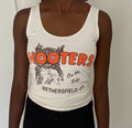 Vintage 90s Hooter Wethersfield CT white modeled Tanktop size S Tank Top – Warm & Stylish · Must-Have Style