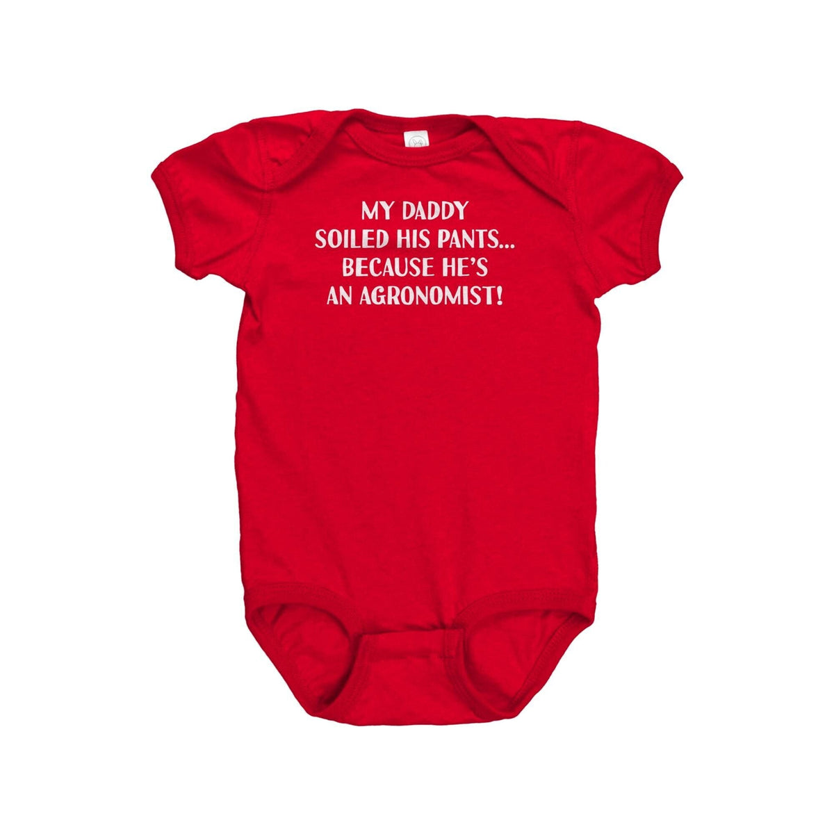 Agronomist Baby Bodysuit Agronomist Baby Onepiece Agronomy Baby Gift Farming Baby Agriculture My Daddy Soiled His Pants Graphic Tee – Warm & Stylish · Perfect For Daily Wear