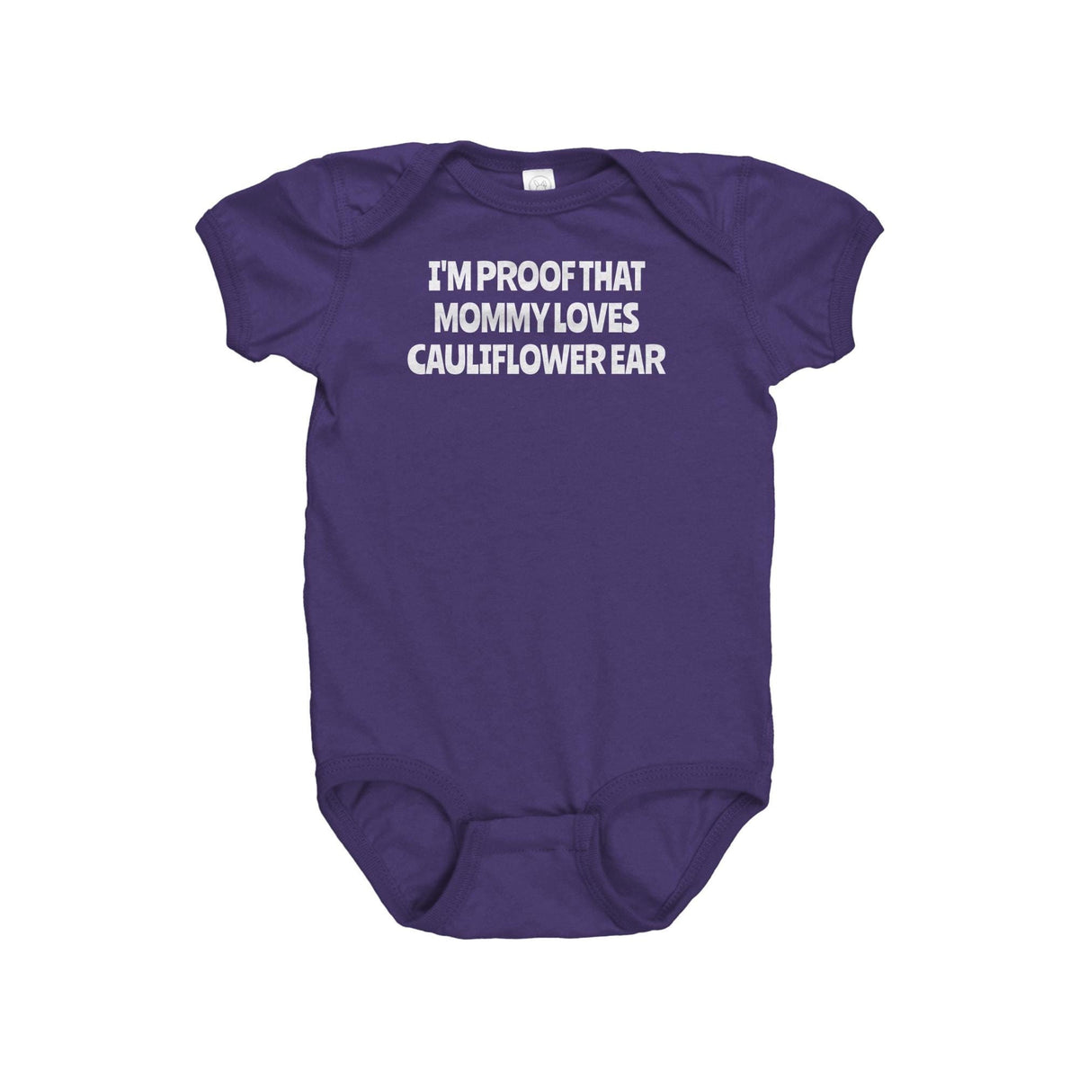 Wrestling Baby Bodysuit Wrestler Baby Onepiece Wrestling Baby Gift Wrestler Baby I39m Proof That Mommy Loves Cauliflower Ear Graphic Tee – Everyday Comfort · Great Gift For Fans