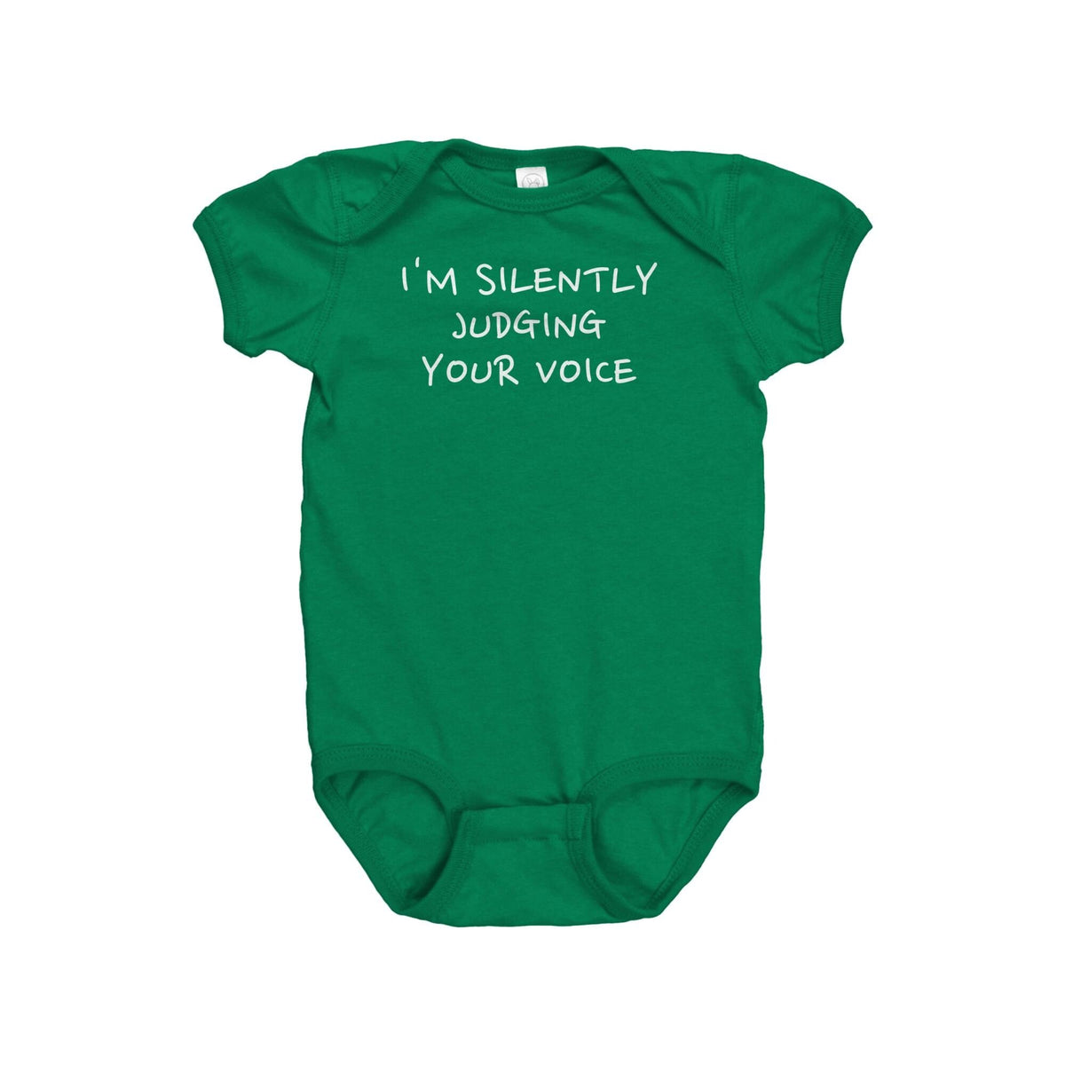 Vocal Coach Baby Bodysuit Vocal Coach Baby Onepiece Music Teacher Baby Gift Voice Coach I39m Silently Judging Your Voice Graphic Tee – Soft Feel · Must-Have Style