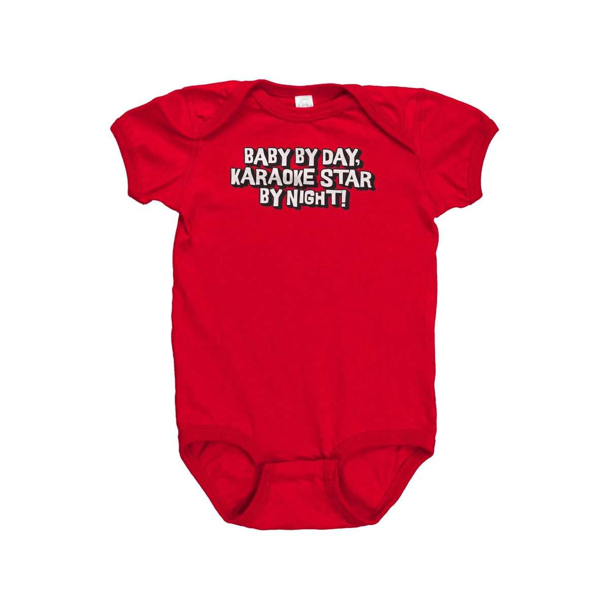 Karaoke Baby Bodysuit Karaoke Baby Onepiece Karaoke Baby Gift Karaoke Lover Baby By Day Karaoke Star By Night Graphic Tee – Soft Feel · Great Gift For Fans