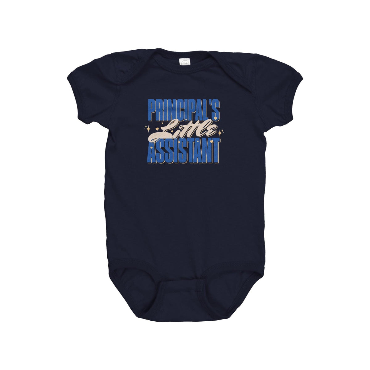 Principal Baby Bodysuit Principal Baby Onepiece School Principal Gift Principals Little Assistant Graphic Tee – Cozy Vibes · High-Quality Print