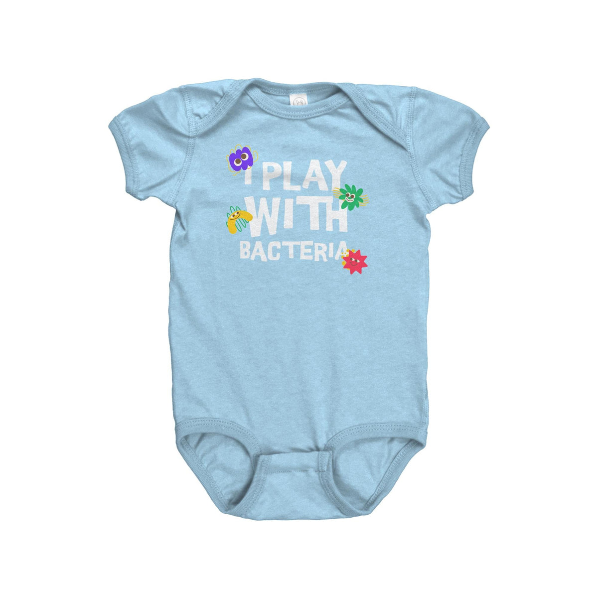 Microbiology Baby Bodysuit Microbiologist Baby Onepiece Nerd Gift I Play With Bacteria Graphic Tee – Everyday Comfort · Must-Have Style