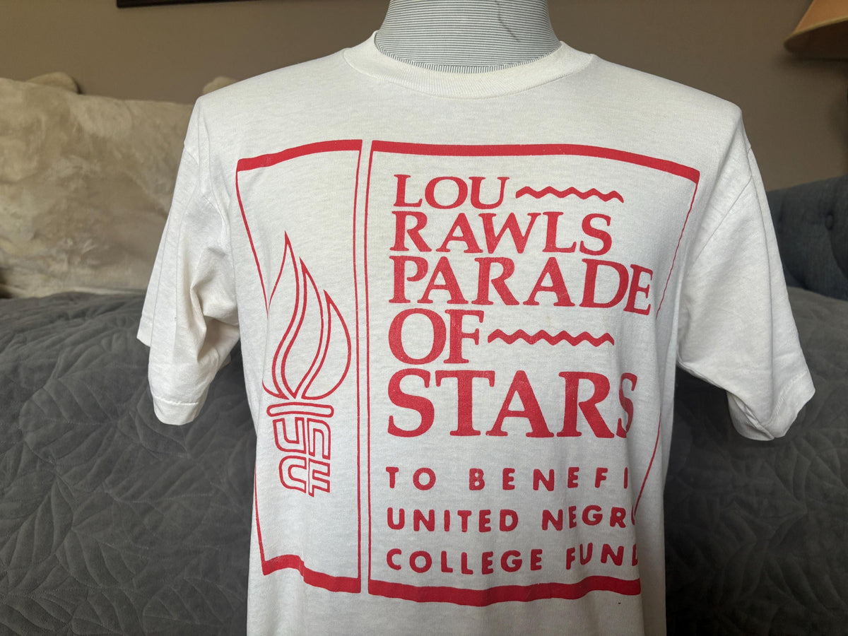 Vintage 8039s Lou Rawls Parade Of Stars T shirt L Graphic Tee – Fan Favorite · Great Gift For Fans