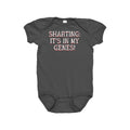 Funny Baby Bodysuit Fart Baby Onepiece Baby Shower Gift First Birthday Sharting Its In My Genes Graphic Tee – Feel-Good Design · Top Pick For Any Outfit