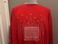 Vintage 8039s SAKS Fifth Avenue New York City Skyline Winter Crewneck Sweatshirt L Sweatshirt – Fan Favorite · Must-Have Style
