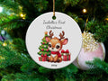 Xmas Ornament First Christmas Baby Ceramic Ornament 2024 Personalized Baby39s First Christmas Ornament Deer Christmas Tree Decoration 5 Graphic Tee – Soft Feel · Perfect For Daily Wear