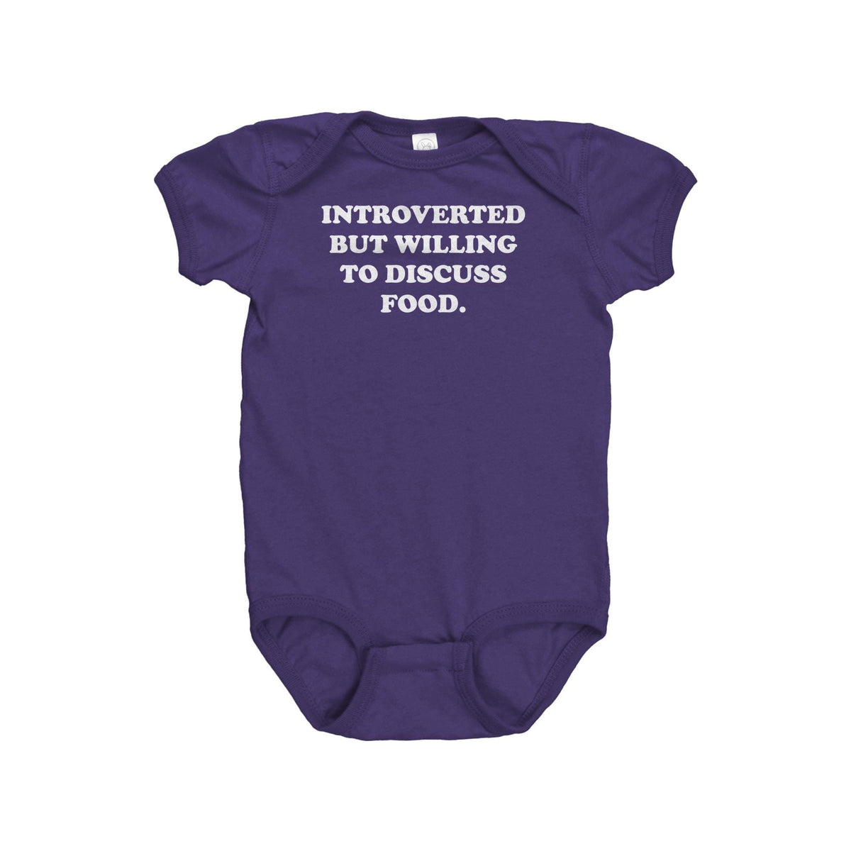 Food Critic Baby Bodysuit Food Critic Baby Onepiece Food Critic Baby Gift Food Lover Baby Introverted But Willing To Discuss Food Graphic Tee – Warm & Stylish · Must-Have Style