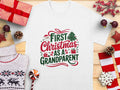 First Christmas as a Grandparent TShirt Fun Christmas Shirt for New Grandparents Grandparent Christmas Celebration Tee Graphic Tee – Feel-Good Design · High-Quality Print