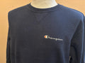 Vintage 90s Navy Champion Crewneck Sweatshirt L Sweatshirt – Warm & Stylish · High-Quality Print