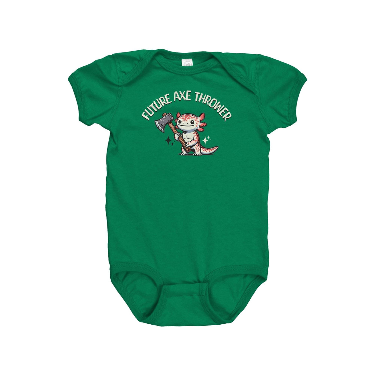 Axe Throwing Baby Bodysuit Axe Thrower Baby Onepiece Axe Throwing Baby Gift Future Axe Thrower Graphic Tee – Premium Graphic · High-Quality Print